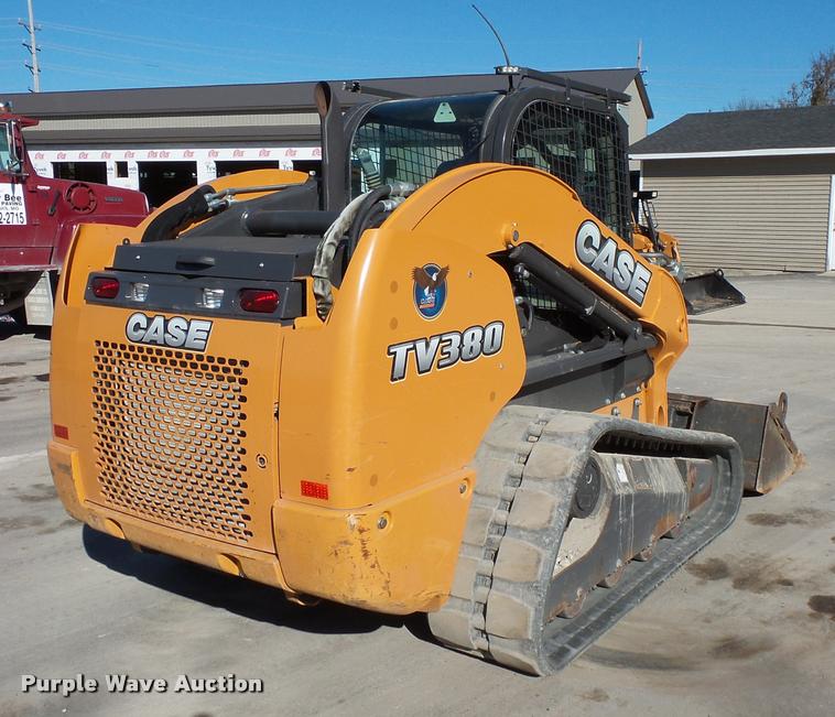 image for item L3583 2014 Case TV380 skid steer