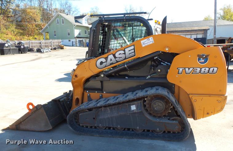 image for item L3583 2014 Case TV380 skid steer