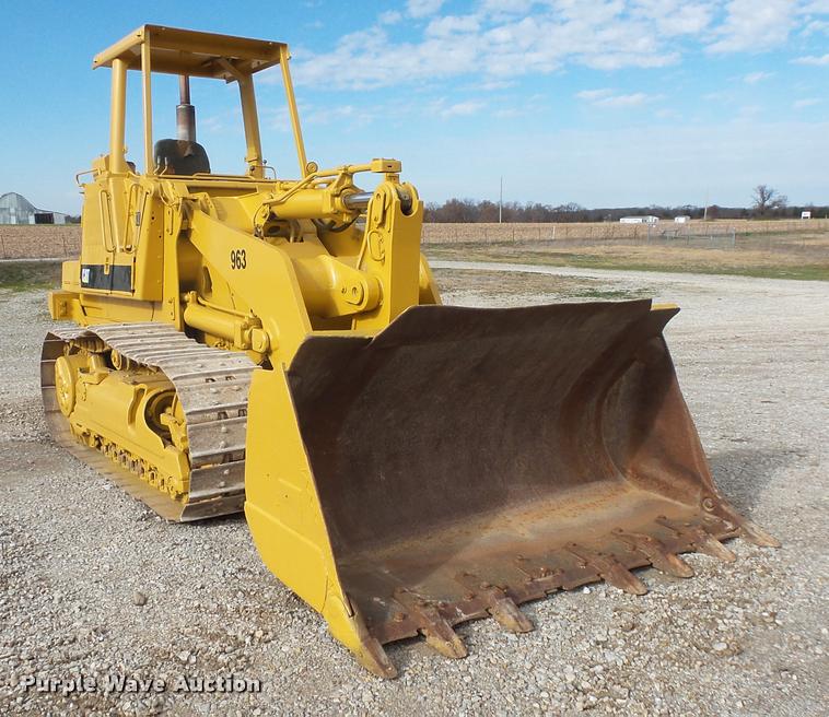 image for item L3588 1989 Caterpillar 963 track loader