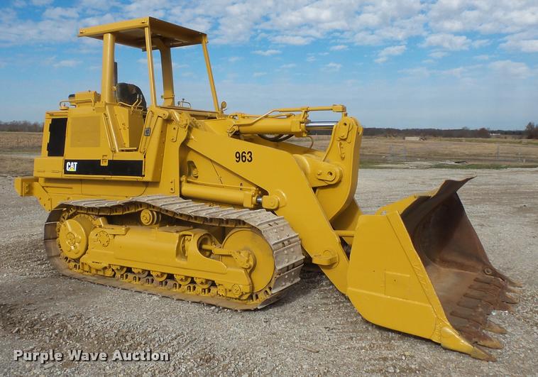 image for item L3588 1989 Caterpillar 963 track loader