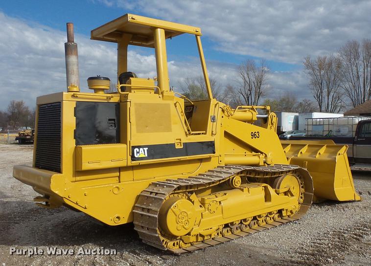 image for item L3588 1989 Caterpillar 963 track loader