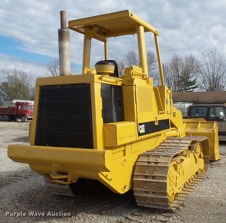 image for item L3588 1989 Caterpillar 963 track loader