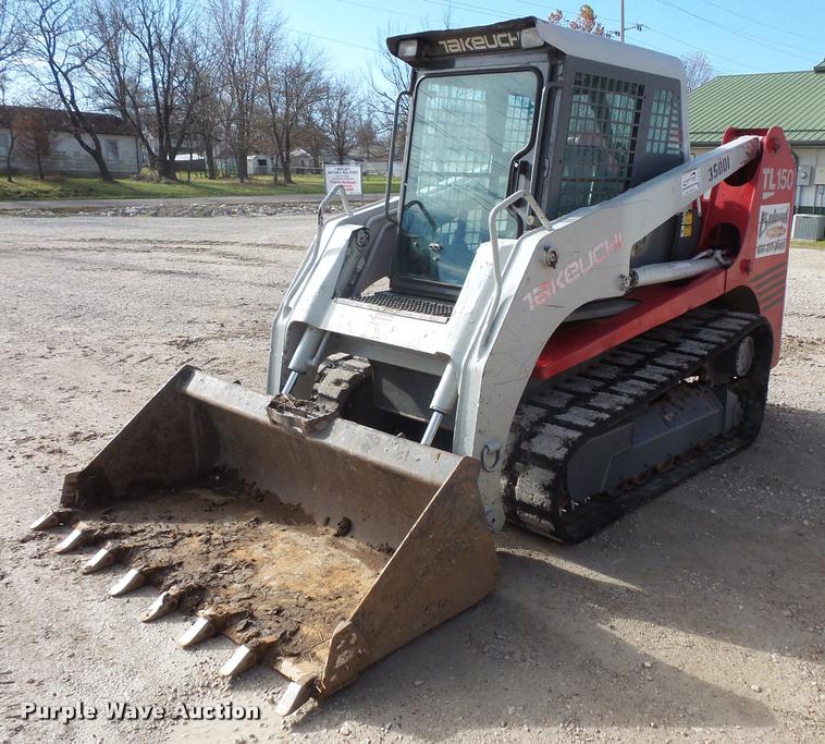 image for item L3593 2001 Takeuchi TL150 skid steer