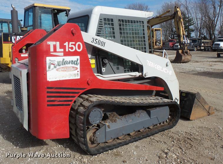 image for item L3593 2001 Takeuchi TL150 skid steer