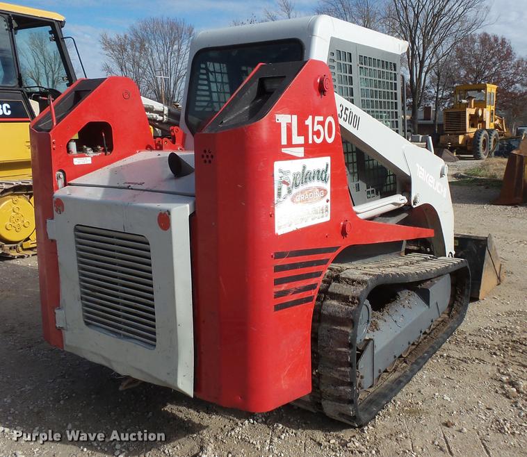 image for item L3593 2001 Takeuchi TL150 skid steer