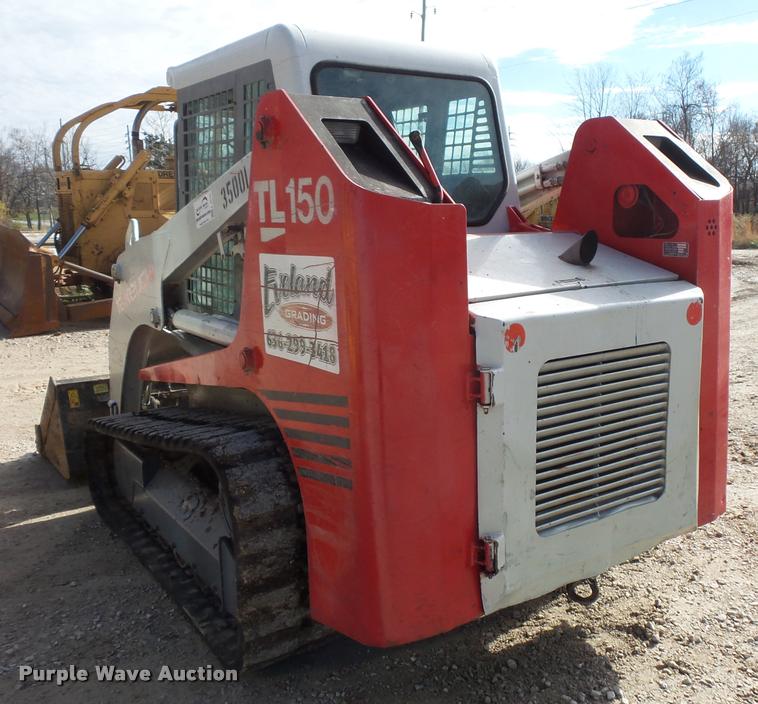image for item L3593 2001 Takeuchi TL150 skid steer