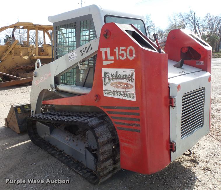 image for item L3593 2001 Takeuchi TL150 skid steer