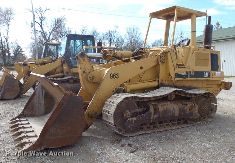 image for item L3594 1987 Caterpillar 963 track loader