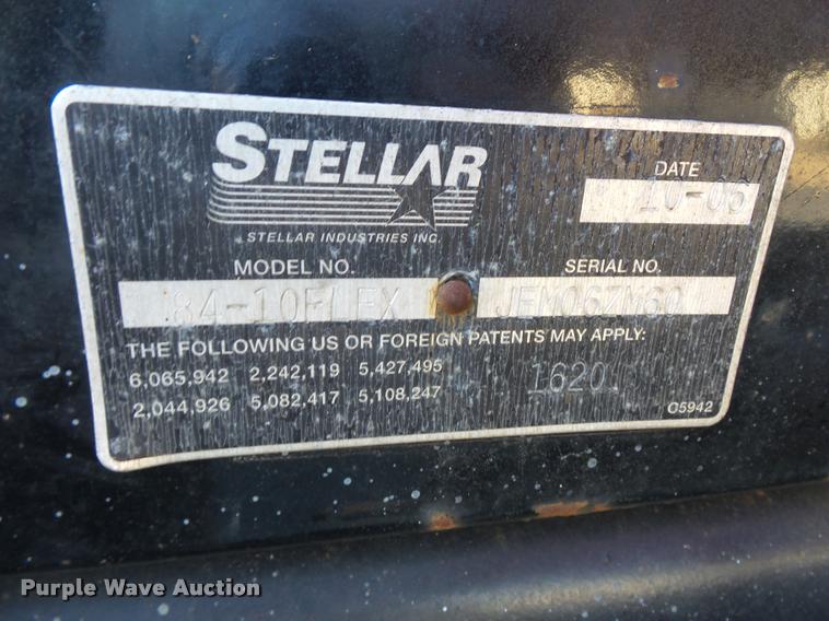 image for item L3607 2003 International DuraStar 4300 hooklift / roll off truck