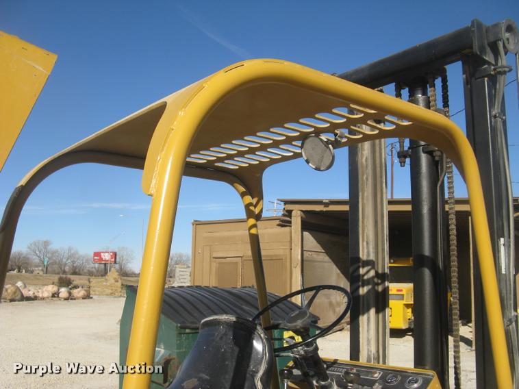 Hyster Challenger 80 forklift in Wichita, KS | Item L3919 sold | Purple ...