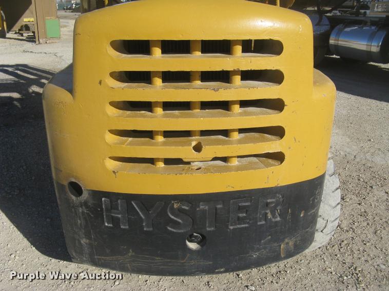 Hyster Challenger 80 forklift in Wichita, KS | Item L3919 sold | Purple ...