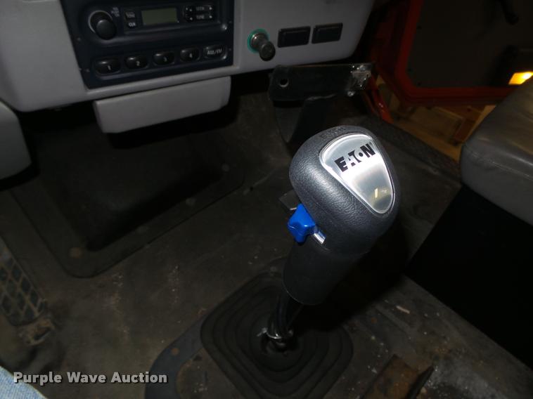 image for item L4184 1999 Sterling L8513 flatbed truck with crane