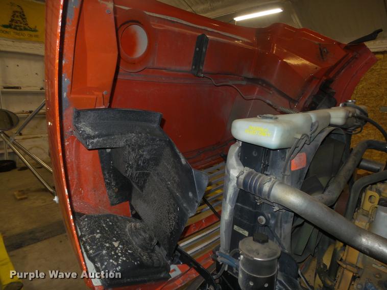 image for item L4184 1999 Sterling L8513 flatbed truck with crane