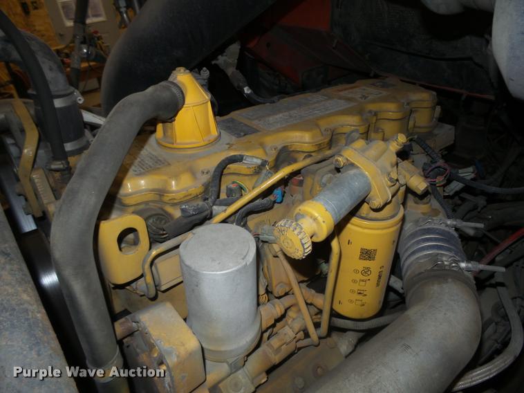 image for item L4184 1999 Sterling L8513 flatbed truck with crane