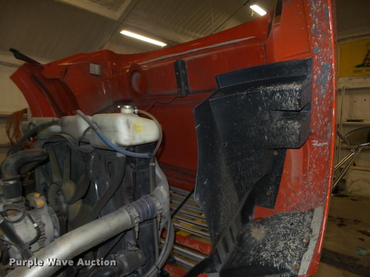 image for item L4184 1999 Sterling L8513 flatbed truck with crane