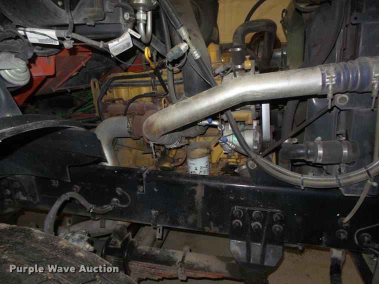 image for item L4184 1999 Sterling L8513 flatbed truck with crane