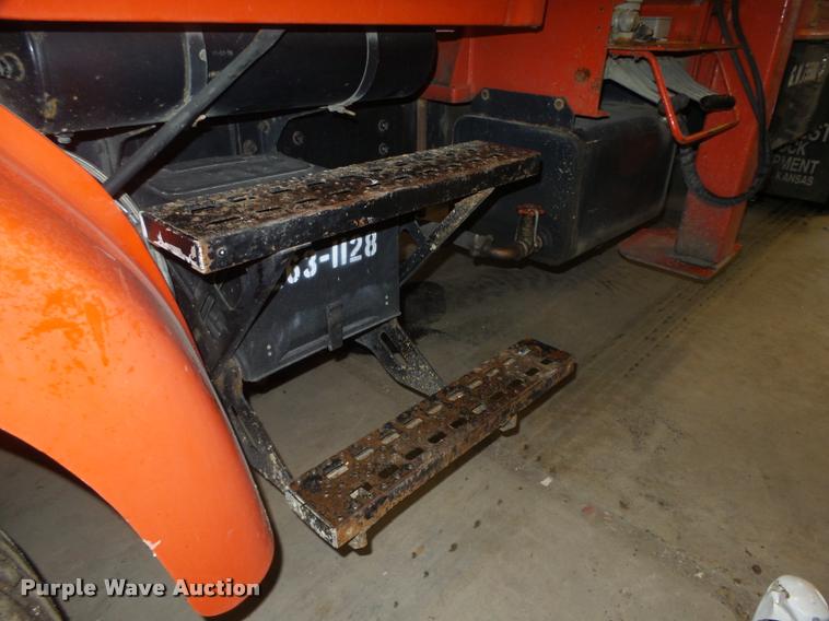 image for item L4184 1999 Sterling L8513 flatbed truck with crane