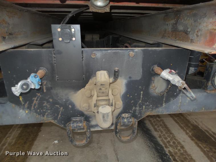 image for item L4184 1999 Sterling L8513 flatbed truck with crane