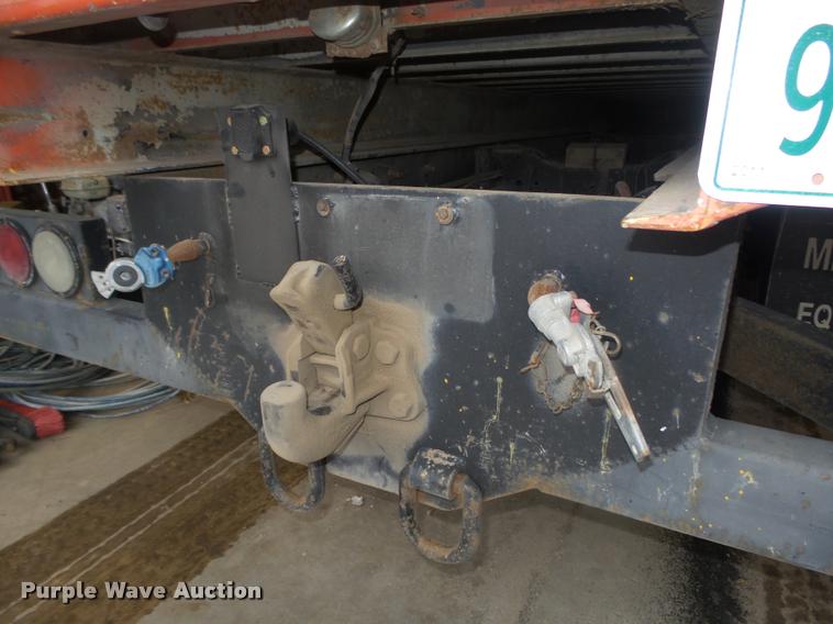 image for item L4184 1999 Sterling L8513 flatbed truck with crane