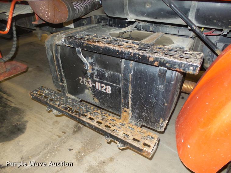 image for item L4184 1999 Sterling L8513 flatbed truck with crane