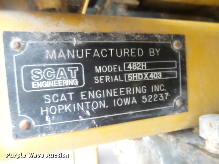 image for item L4186 Scat 482H compost turner