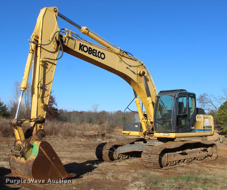 image for item L4925 2011 Kobelco SK260-9 excavator