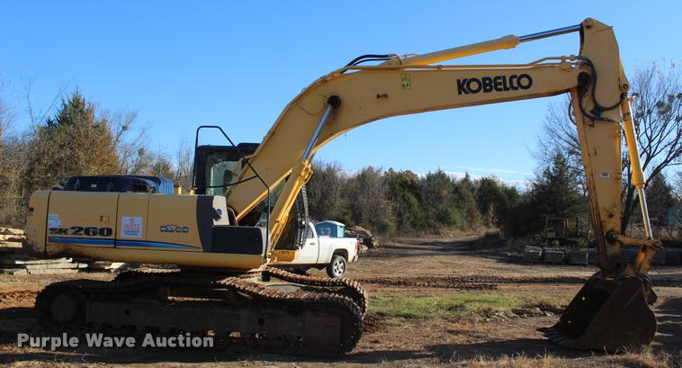 image for item L4925 2011 Kobelco SK260-9 excavator
