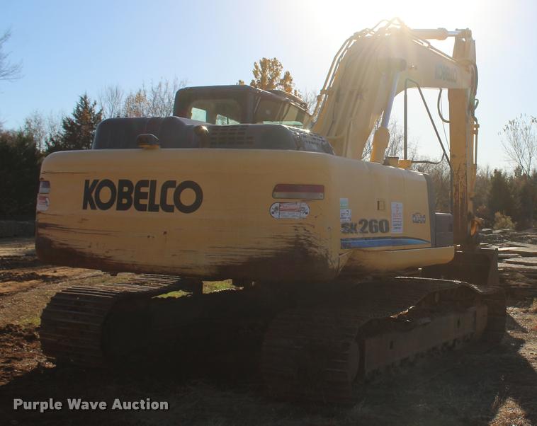 image for item L4925 2011 Kobelco SK260-9 excavator