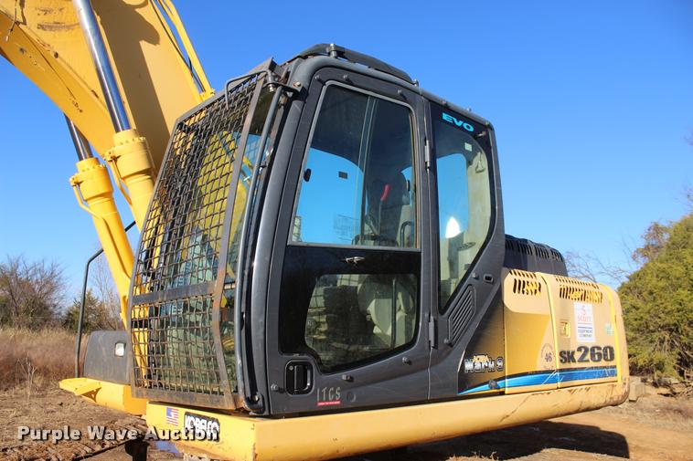 image for item L4925 2011 Kobelco SK260-9 excavator