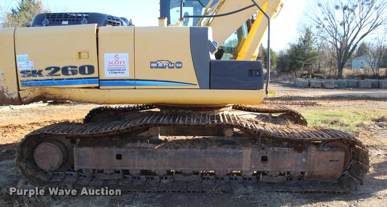 image for item L4925 2011 Kobelco SK260-9 excavator
