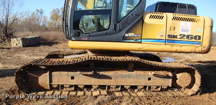 image for item L4925 2011 Kobelco SK260-9 excavator