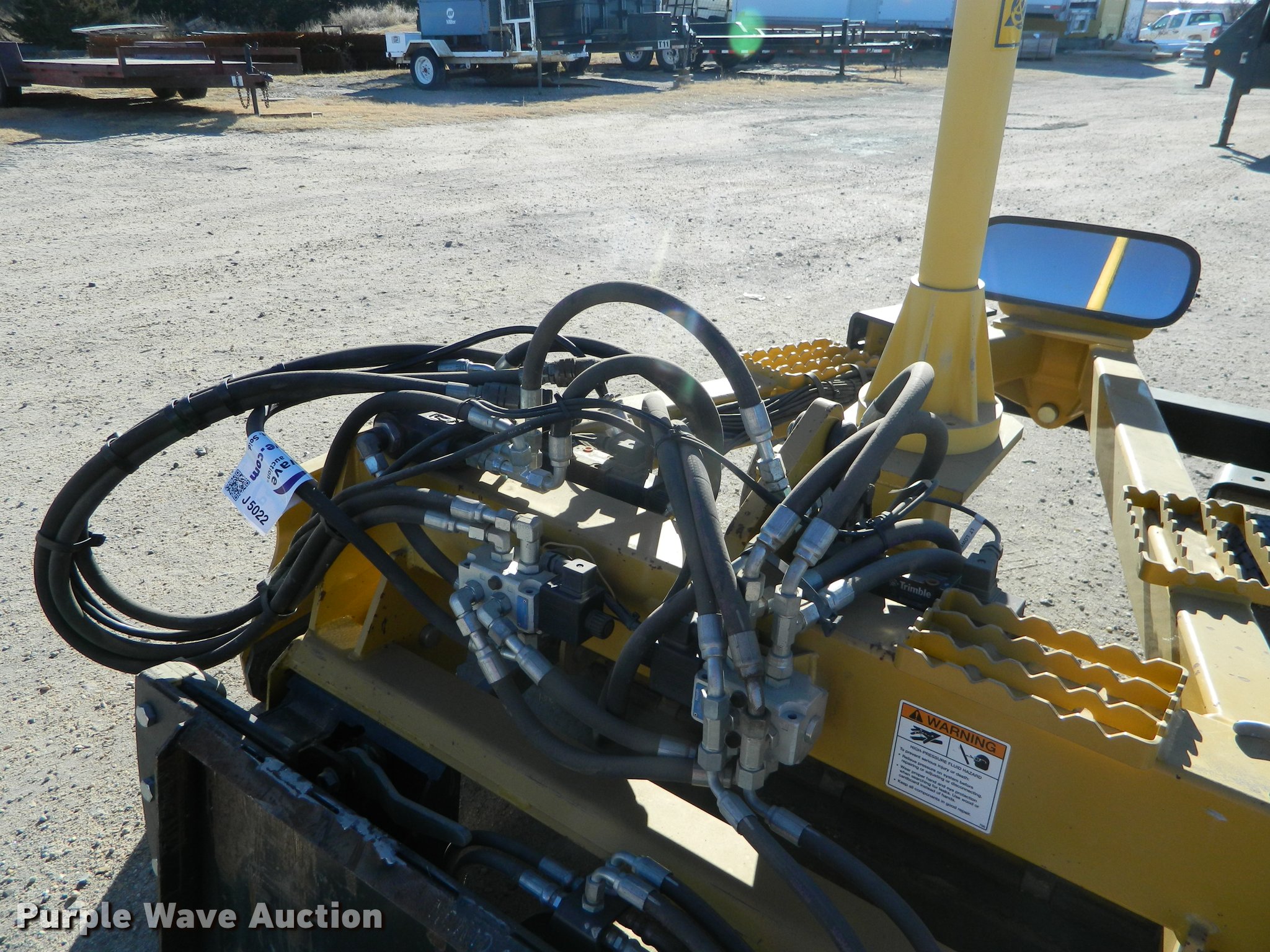 2013 Level Best PL84D skid steer laser grading box in Quinter, KS