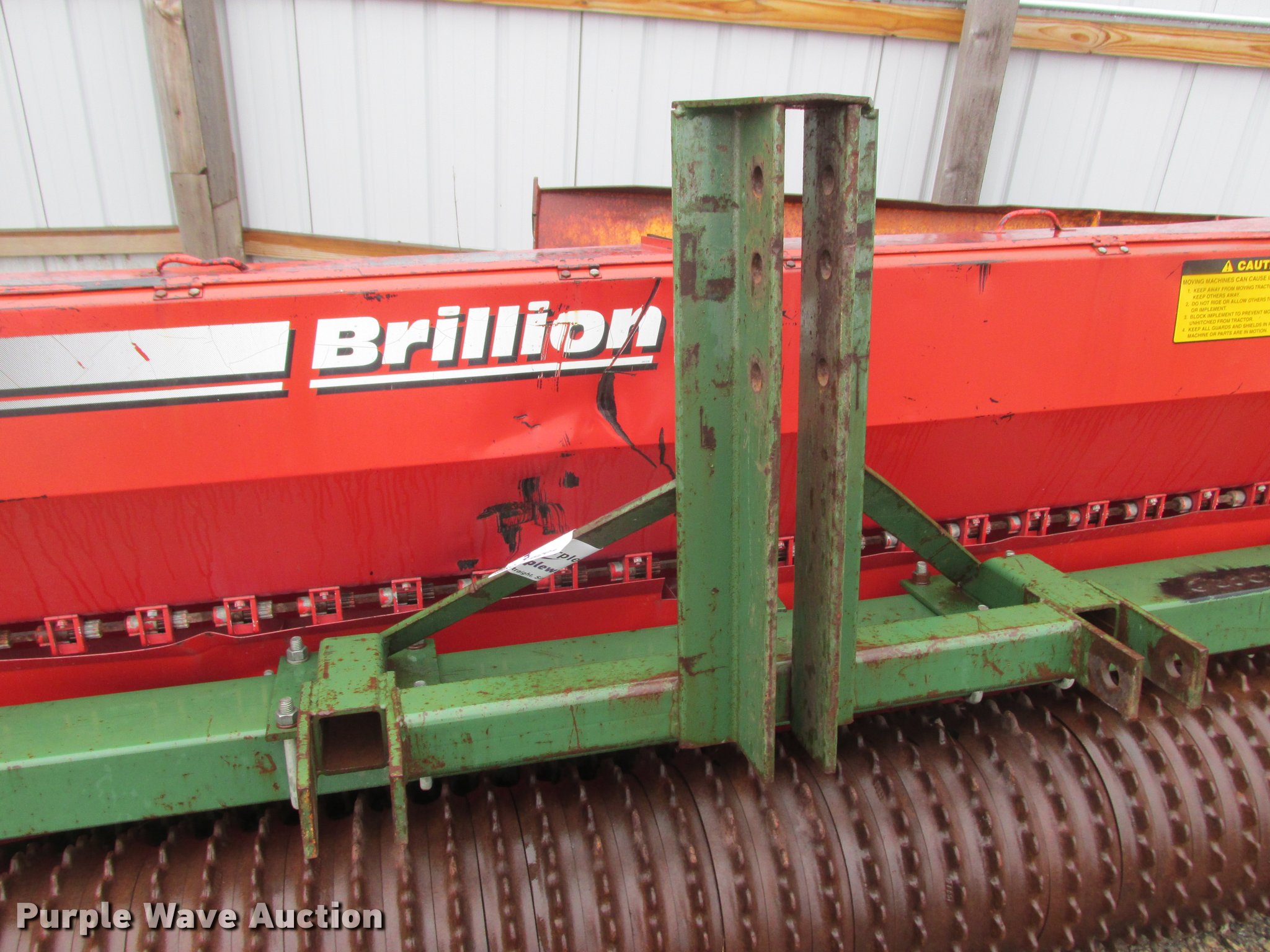 Brillion Turf Maker SL8 seeder in St. Paul, MN Item K6204 sold