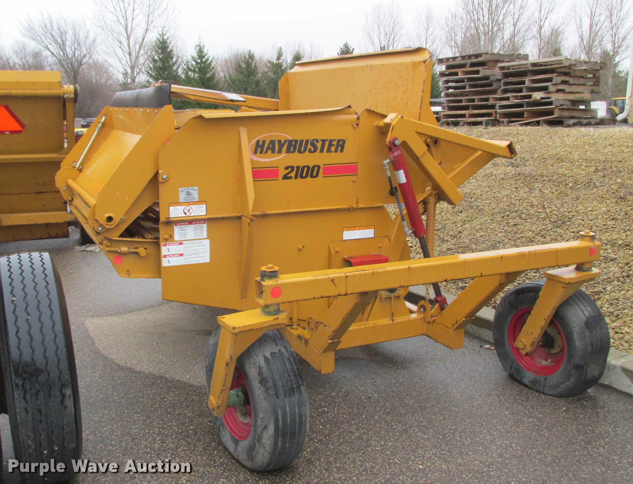 HayBuster 2100 straw spreader in Farmington, MN Item K6212 sold