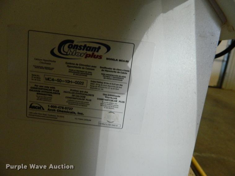 image for item BK9313 Constant Chlor Plus chemical injection discharge unit