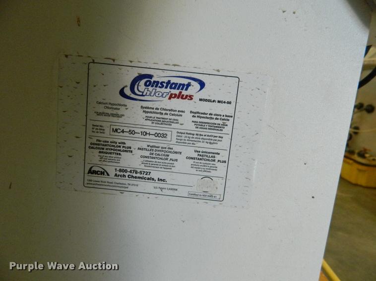 image for item BK9314 Constant Chlor Plus chemical injection discharge unit