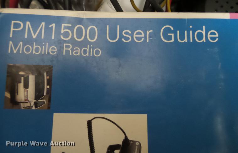 image for item BM9562 (2) Motorola PM1500 radios
