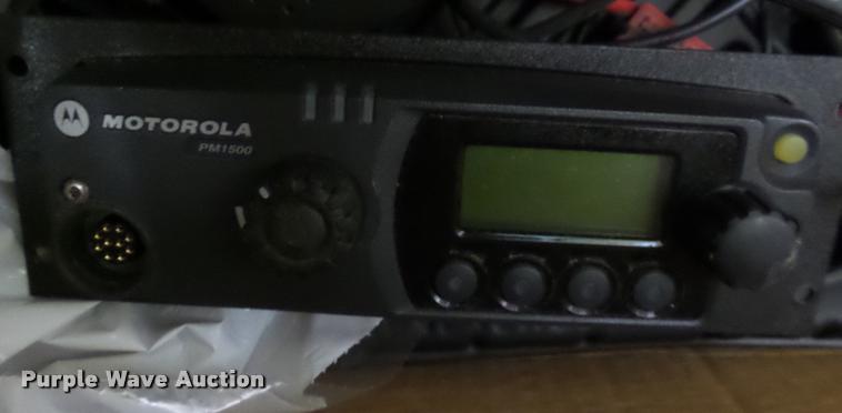 image for item BM9562 (2) Motorola PM1500 radios