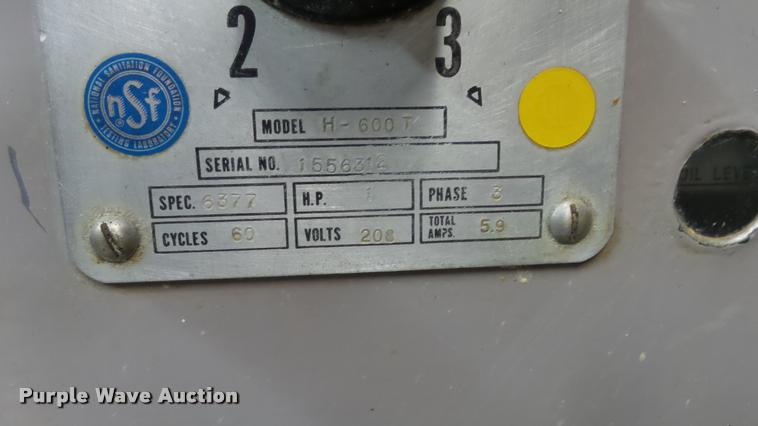 image for item BU9042 Hobart H600T mixer