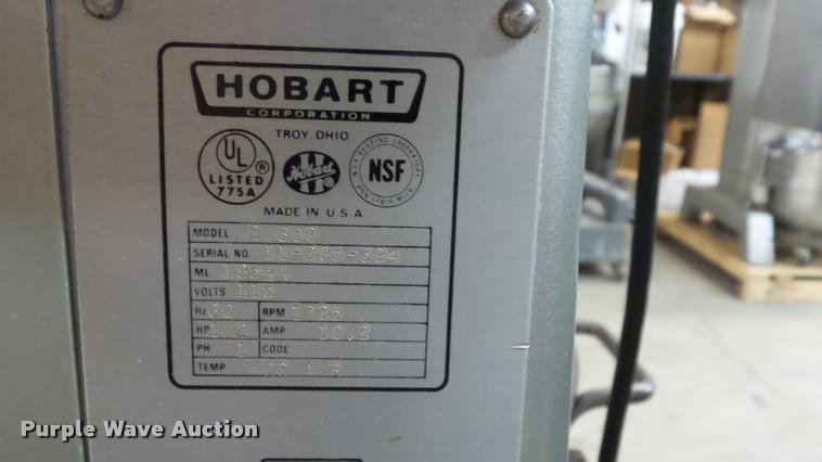 image for item BU9048 Hobart D300 mixer