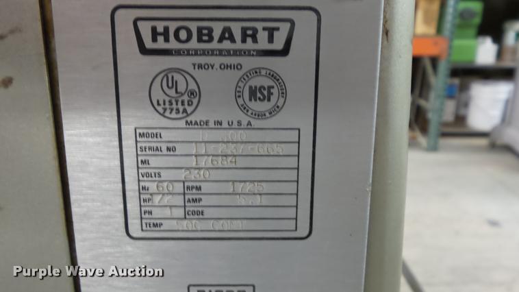 image for item BU9050 Hobart D300 mixer