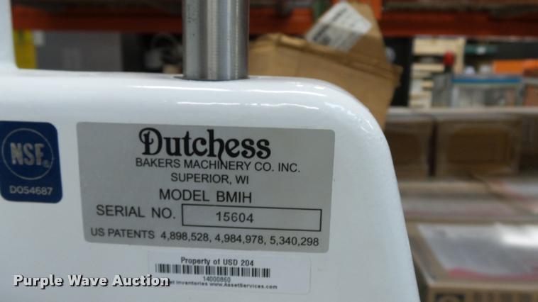 image for item BU9052 (5) Dutchess dough presses