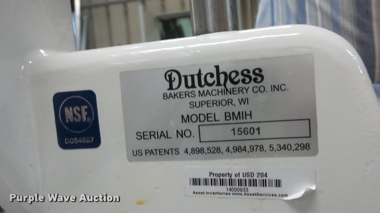 image for item BU9052 (5) Dutchess dough presses