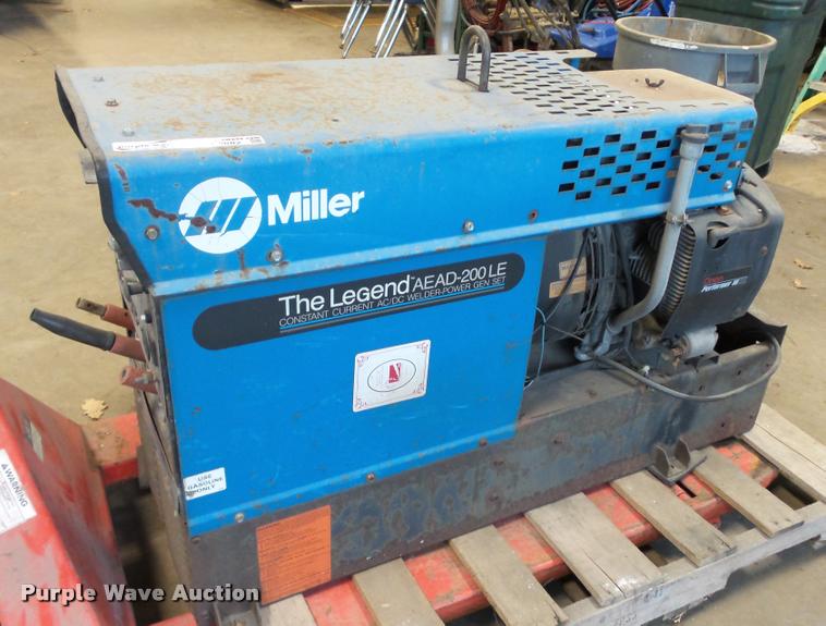 image for item BU9082 Miller AC/DC welder generator