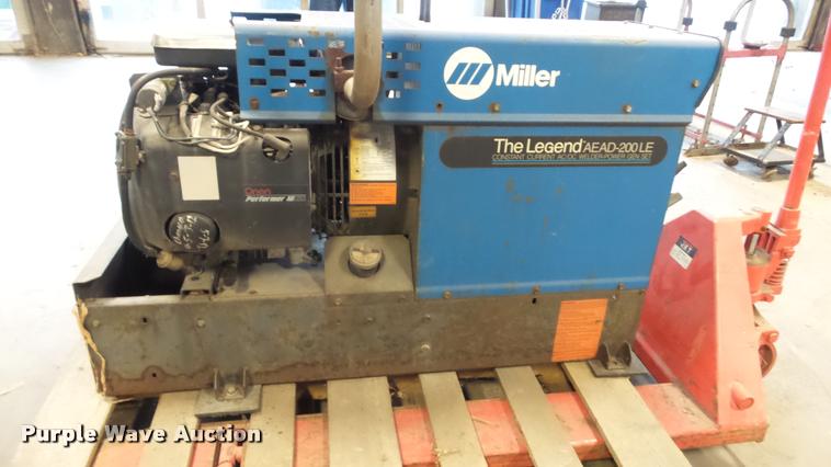 image for item BU9082 Miller AC/DC welder generator