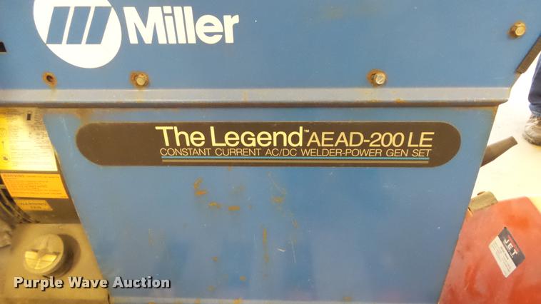 image for item BU9082 Miller AC/DC welder generator