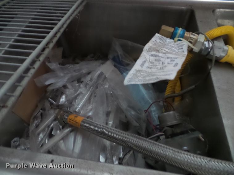 image for item BW9580 Three basin stainless steel sink