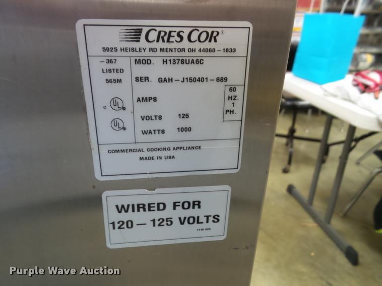 image for item BW9589 CresCon hot hold heating cabinet