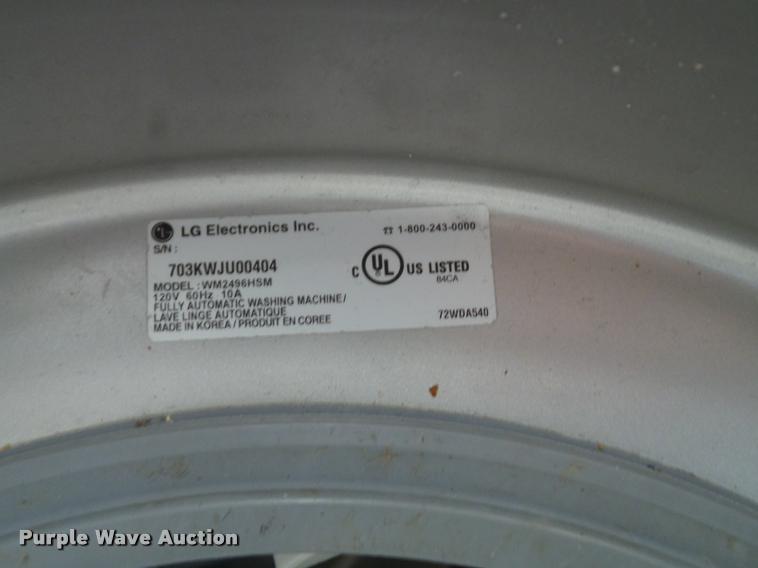 image for item BW9591 LG Tromm stackable washer and dryer