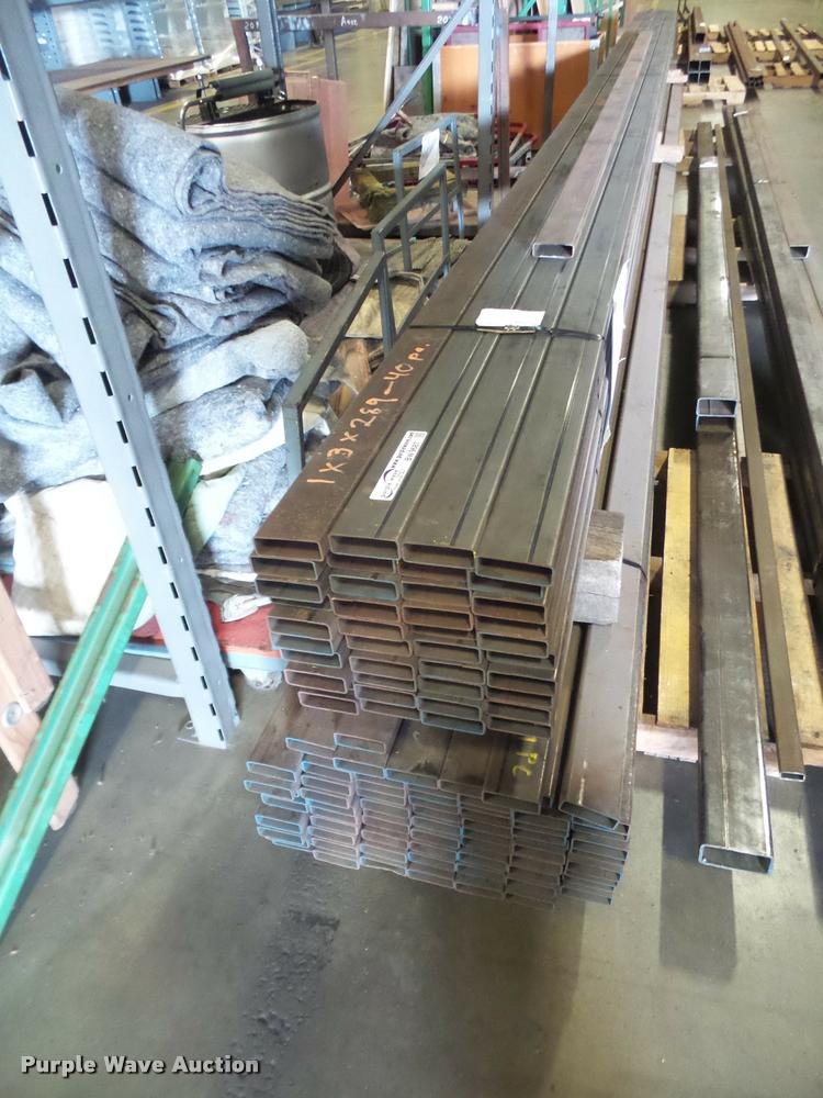 image for item BW9687 (112) 1" x 3" x 14 gauge rectangular tubing